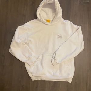 Dime white hoodie